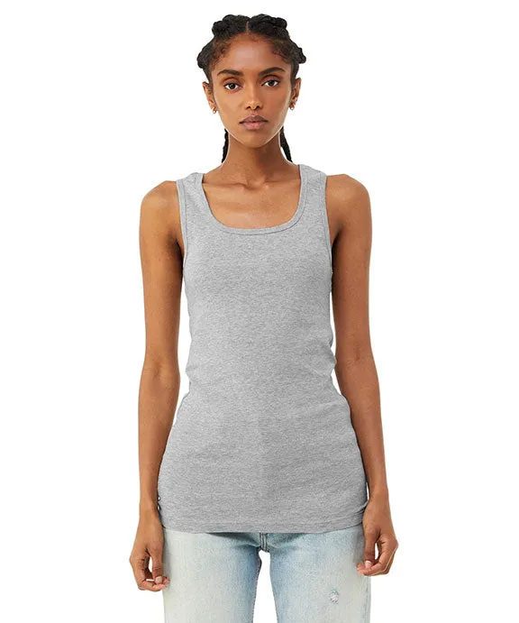 1081 - Bella   Canvas Ladies Micro Ribbed Tank Top