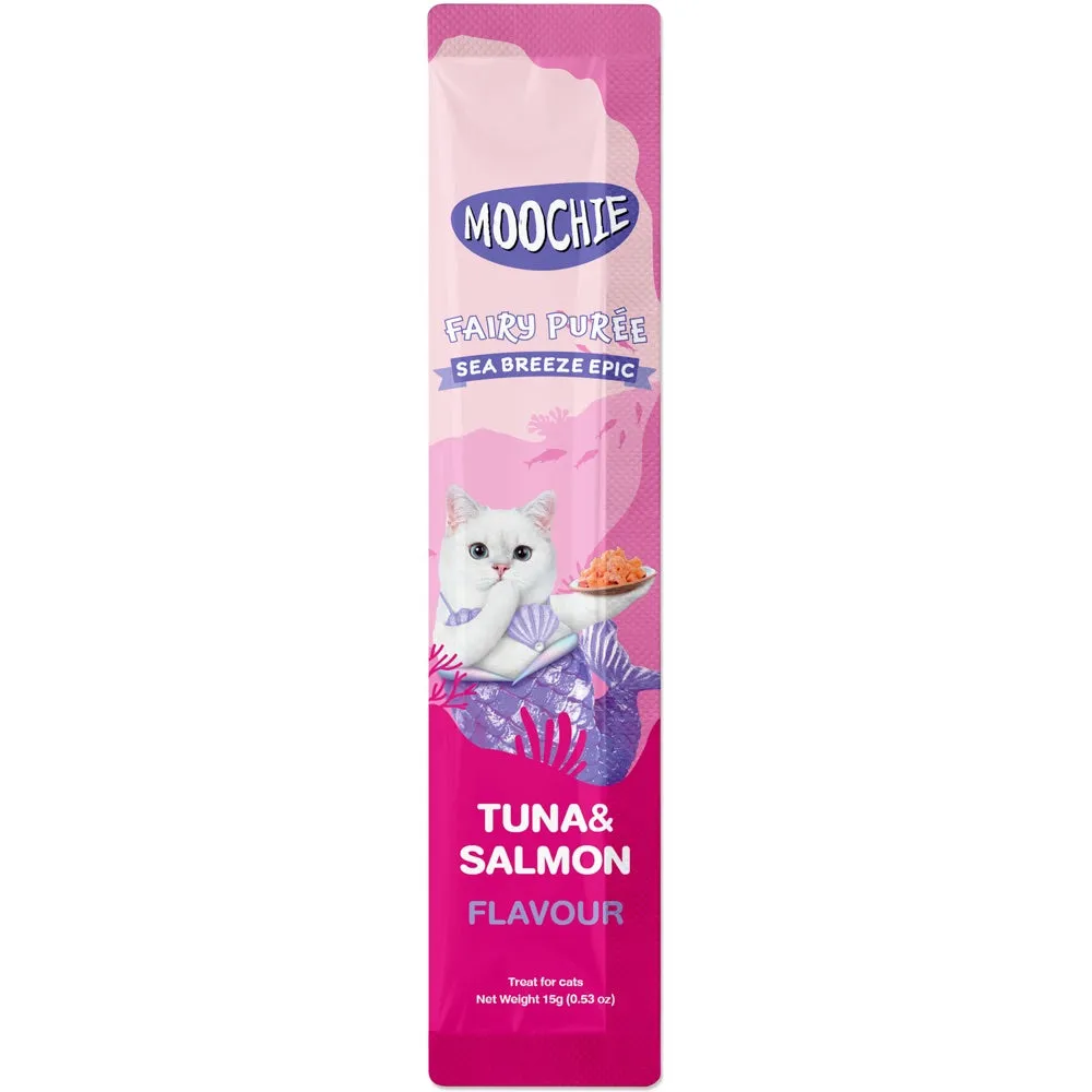 30% OFF: Moochie Fairy Puree Tuna & Salmon Liquid Cat Treats