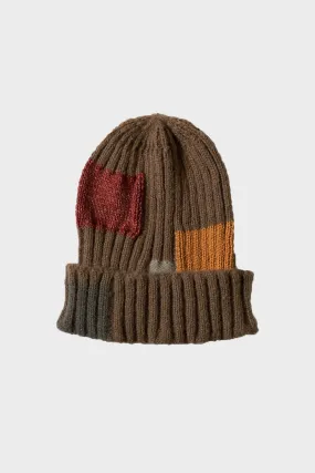 5G Wool TUGIHAGI Knit Cap - Brown