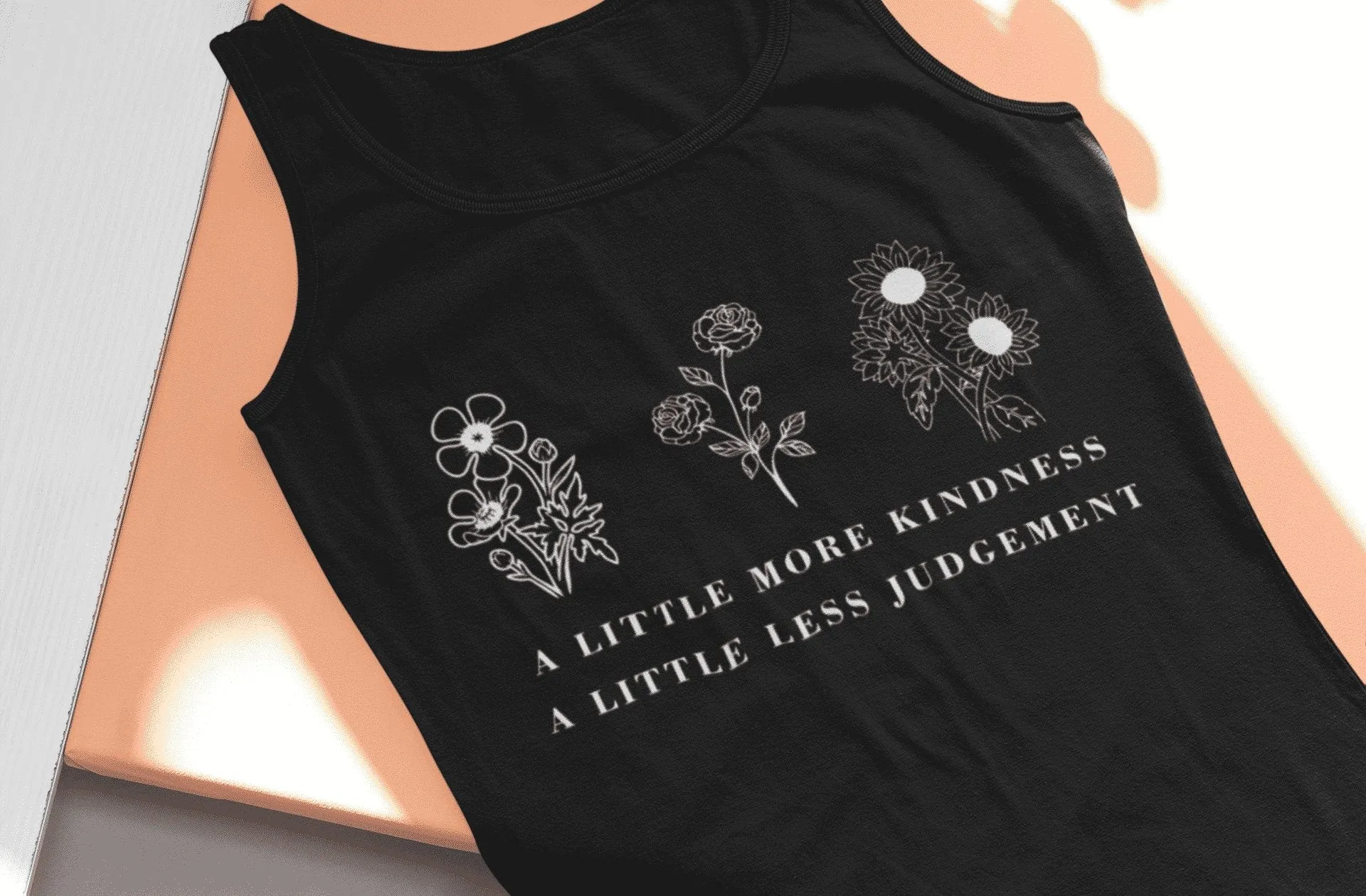 A little more Kindness, A little less Judgment | Inspire Organic Tank Top