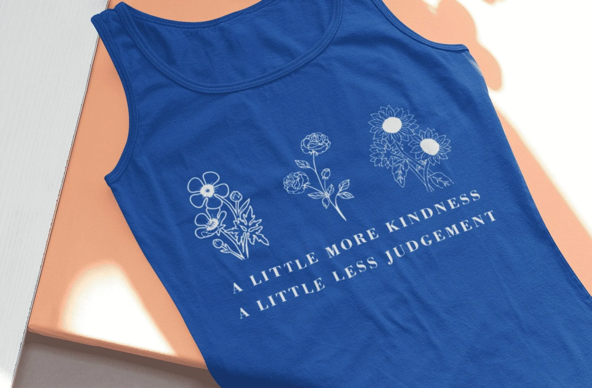 A little more Kindness, A little less Judgment | Inspire Organic Tank Top