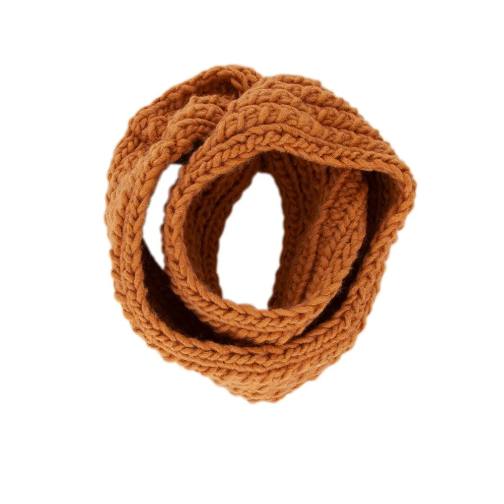 Acorn Kids: Journey Infinity Scarf Caramel