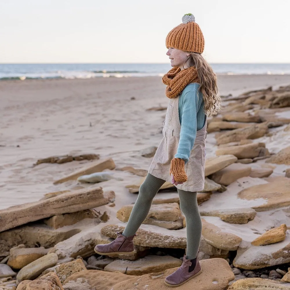 Acorn Kids: Journey Infinity Scarf Caramel