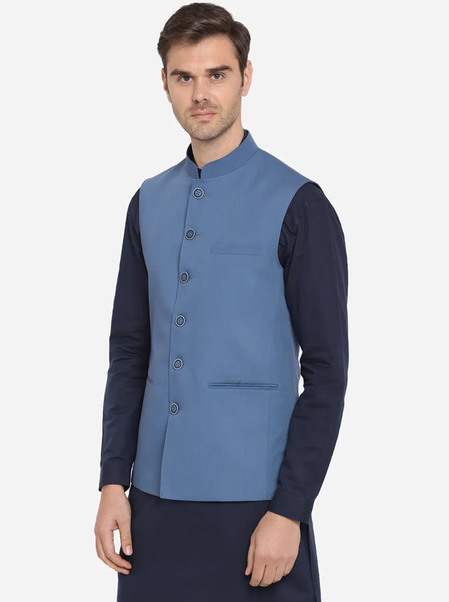 Aegean Blue Modi Jacket | JadeBlue