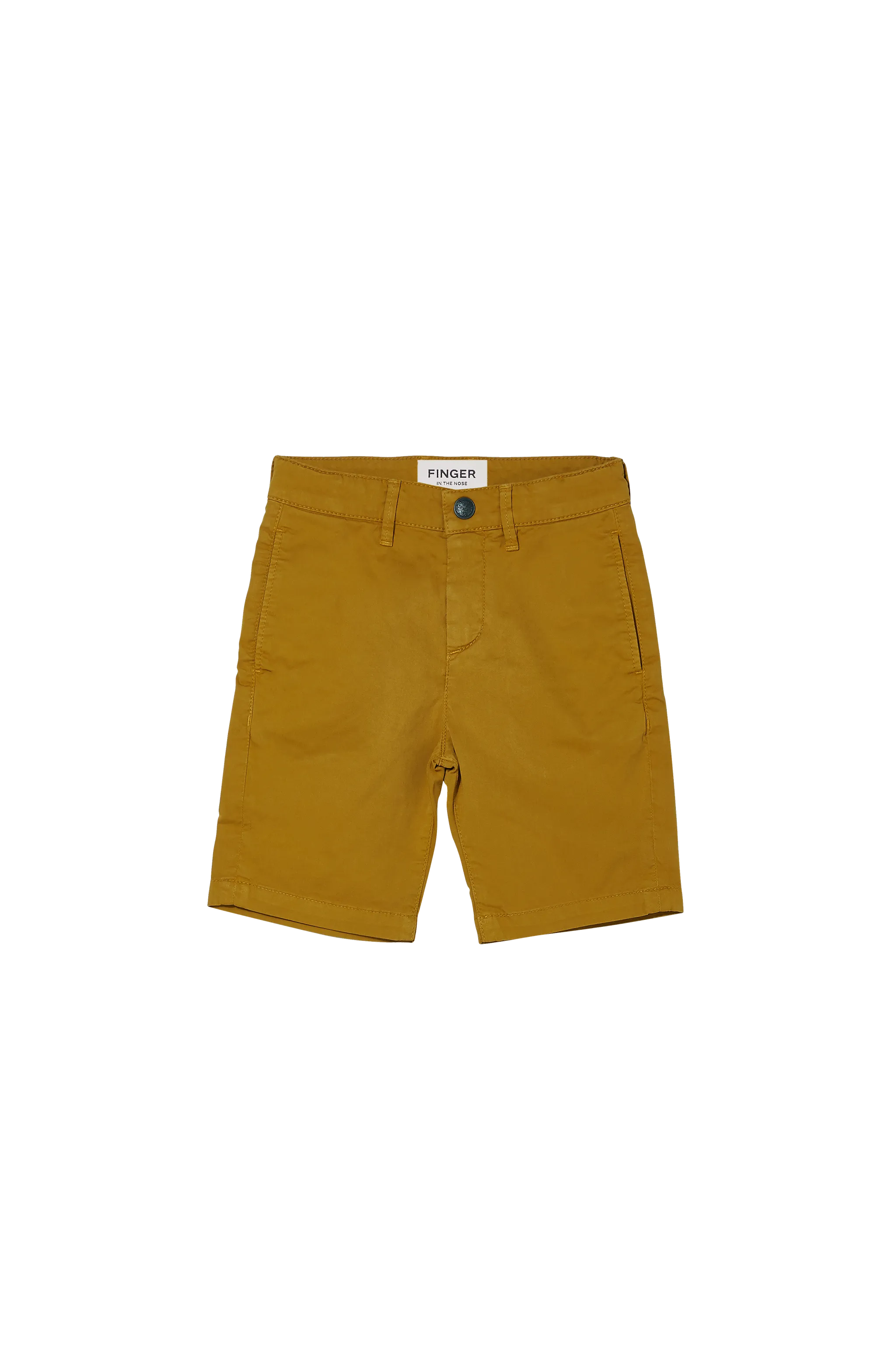 ALLEN Mustard - Chino Fit Bermuda Shorts