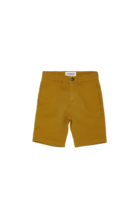 ALLEN Mustard - Chino Fit Bermuda Shorts