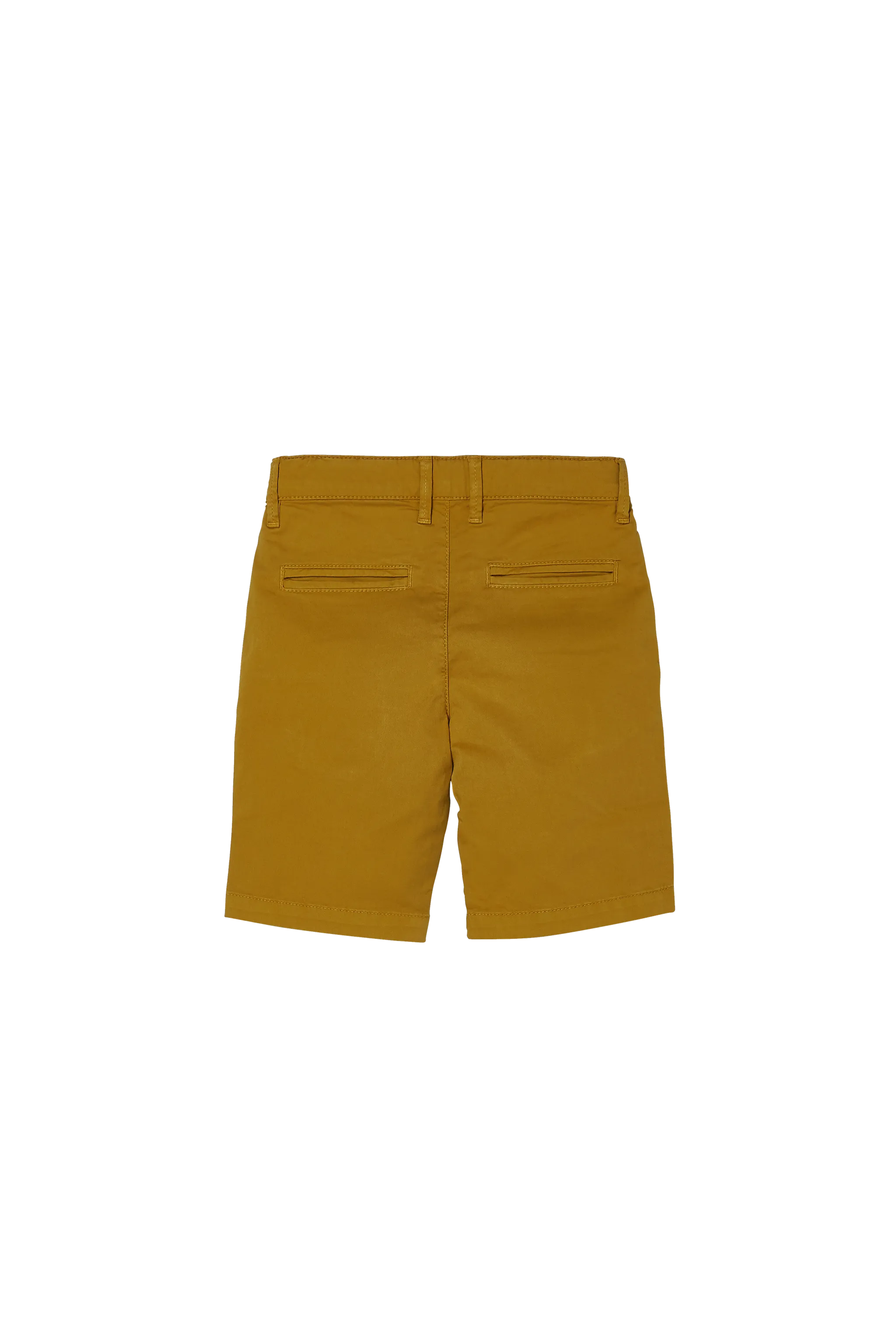 ALLEN Mustard - Chino Fit Bermuda Shorts