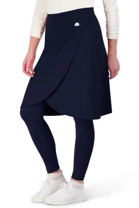 Ankle Faux Wrap Snoga -Navy Blazer