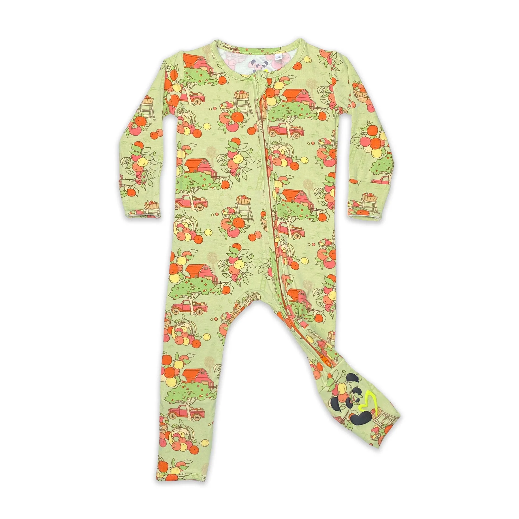 Apple Orchard Bamboo Convertible Footie