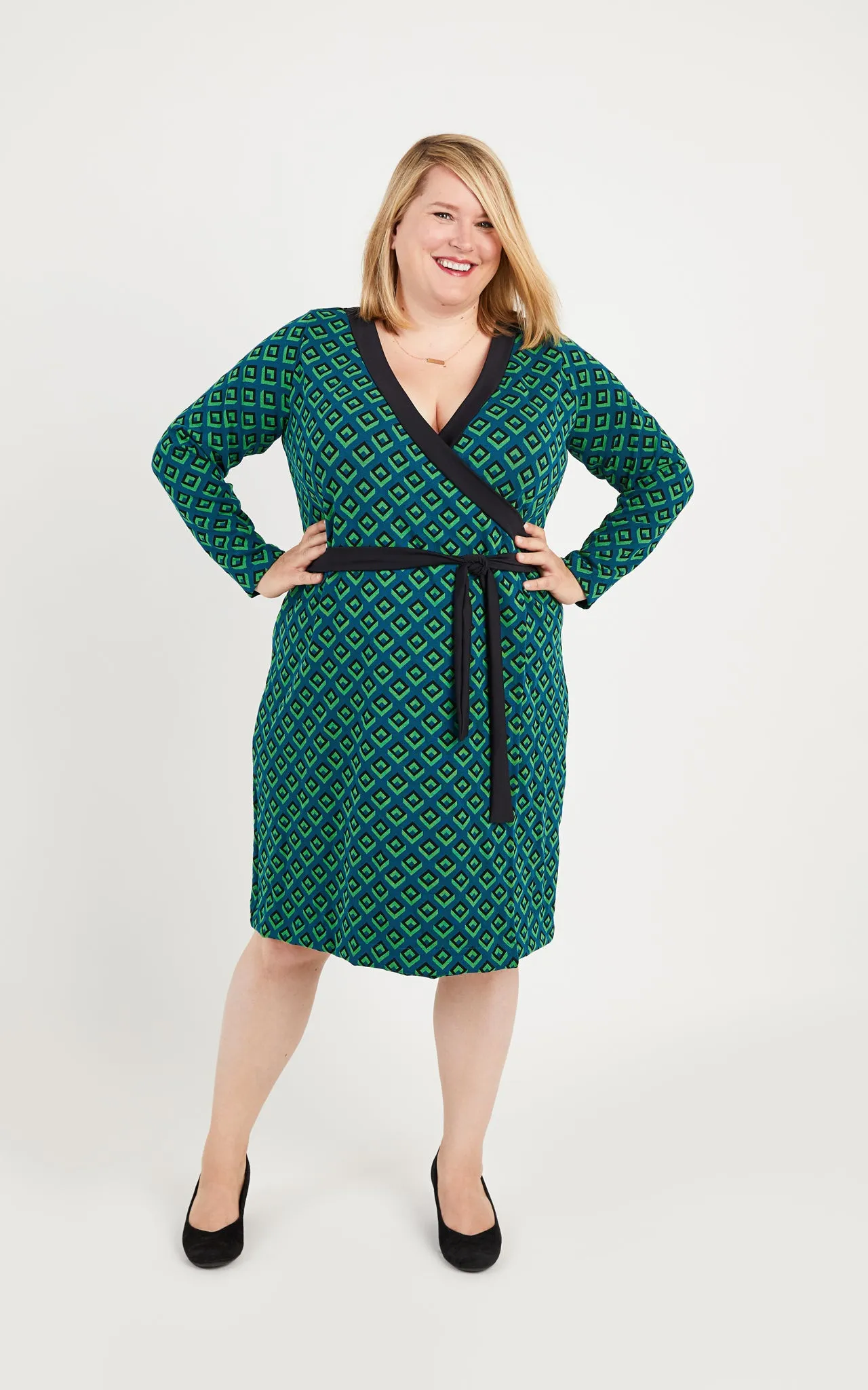 Appleton Dress 12-32 printed pattern: Wholesale