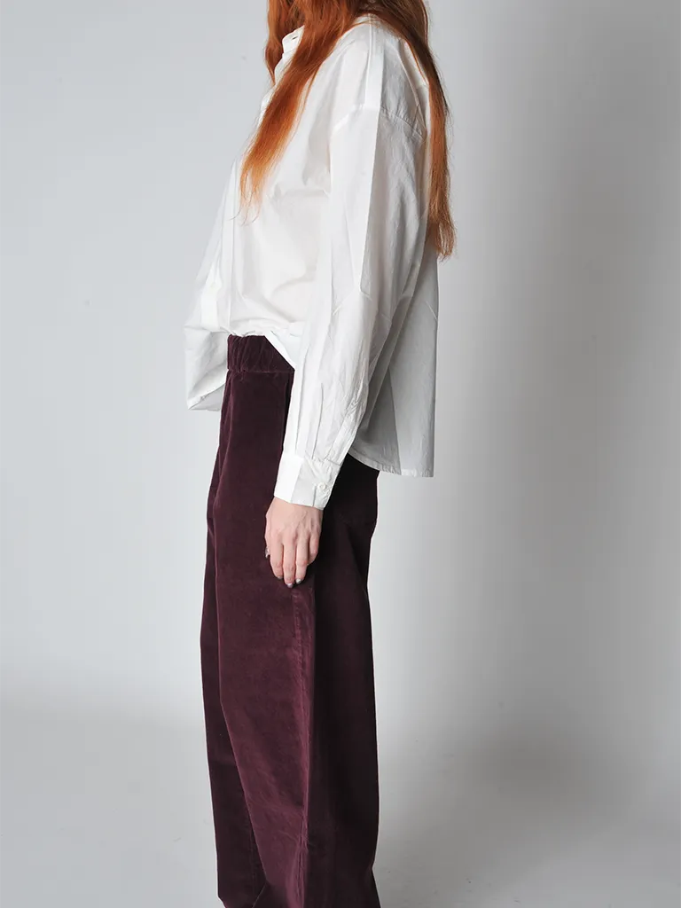 Aubergine Corduroy Diana Pant