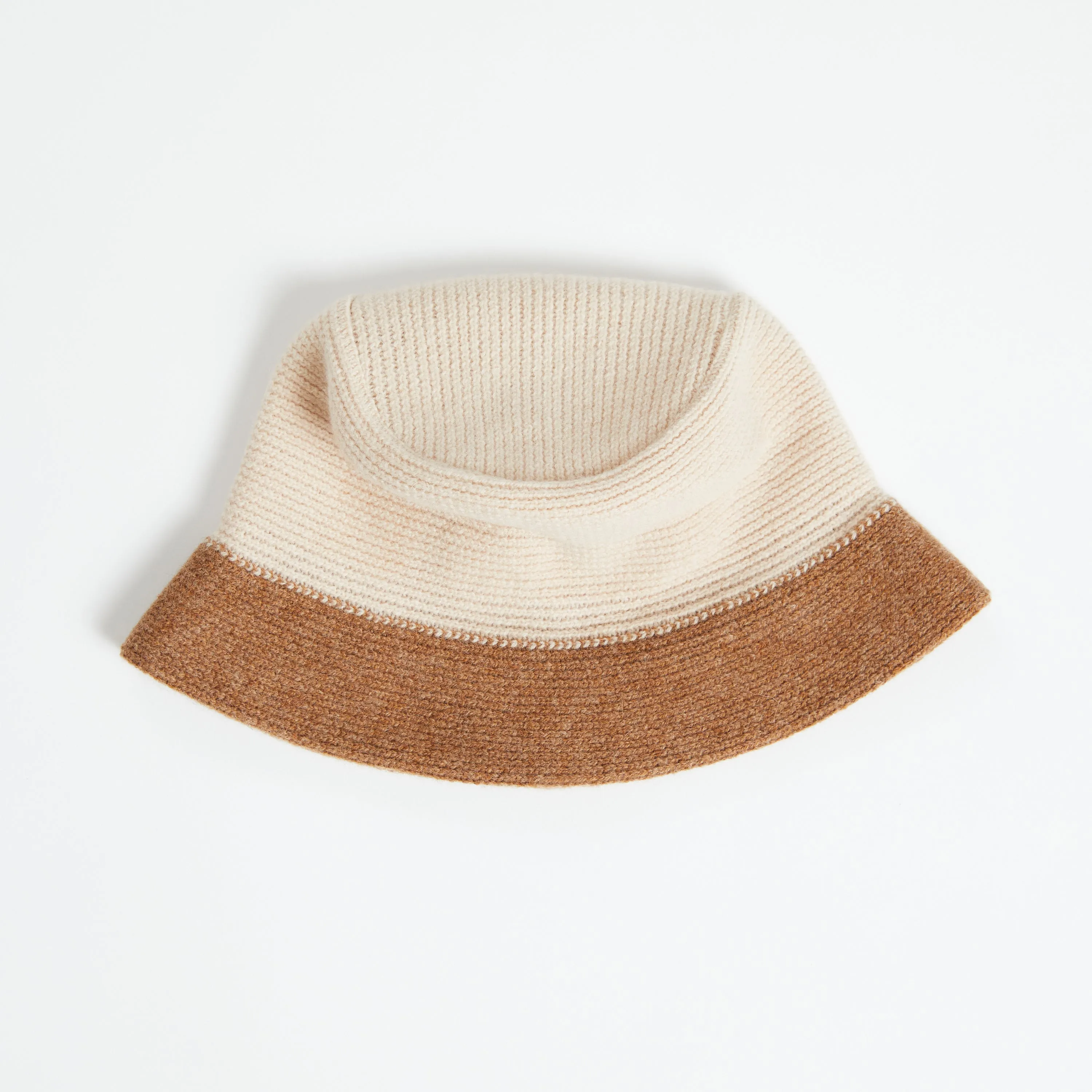 Aye Knit Bucket Hat - 2Tone Driftwood Natural