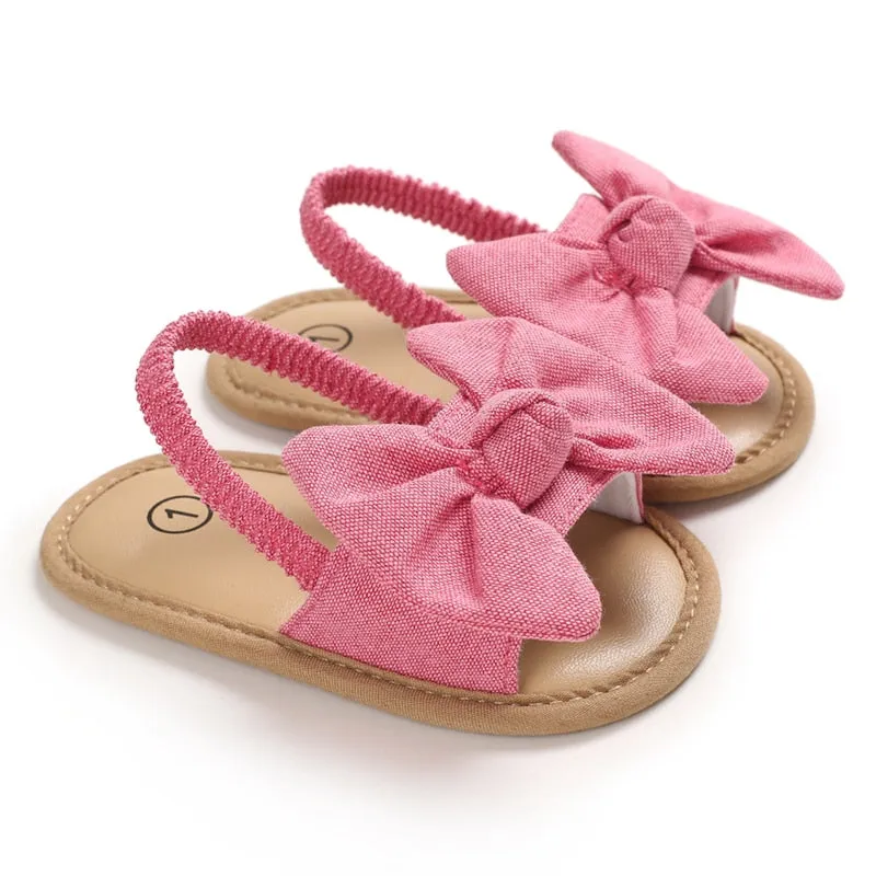 Baby Butterfly Flat With Heel Soft Cork Shoes