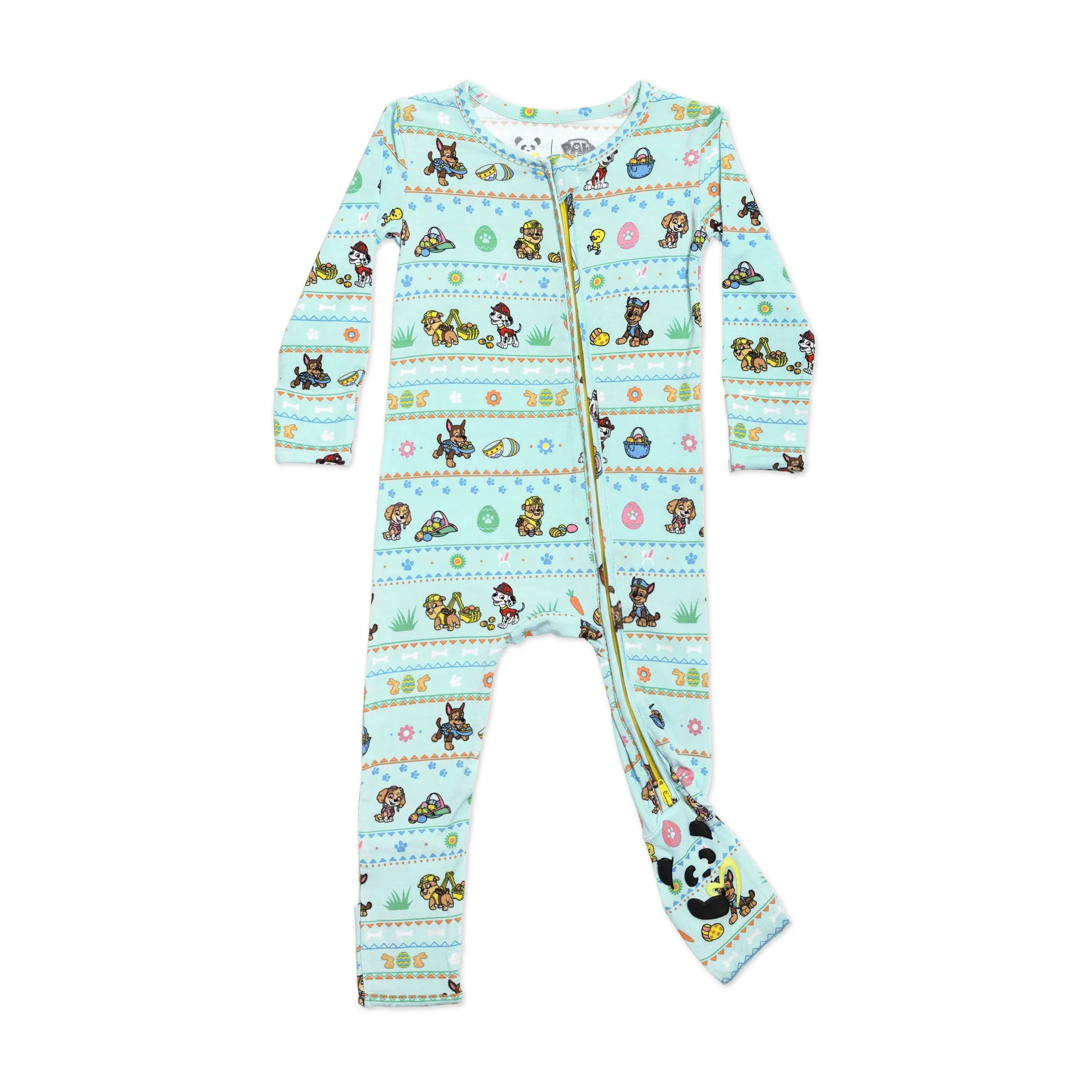 Bellabu Bear x Paw Patrol Easter Bamboo Kids Convertible Romper