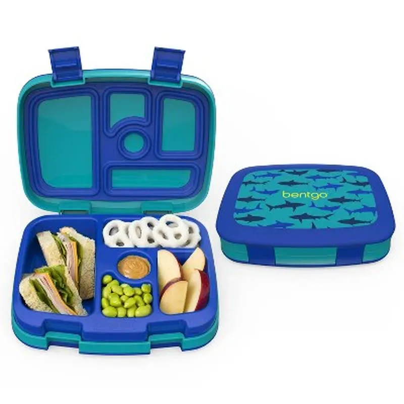 Bentgo Kids' Bento Lunch Box for School Leak-Proof Drop-Proof 5 Compartments