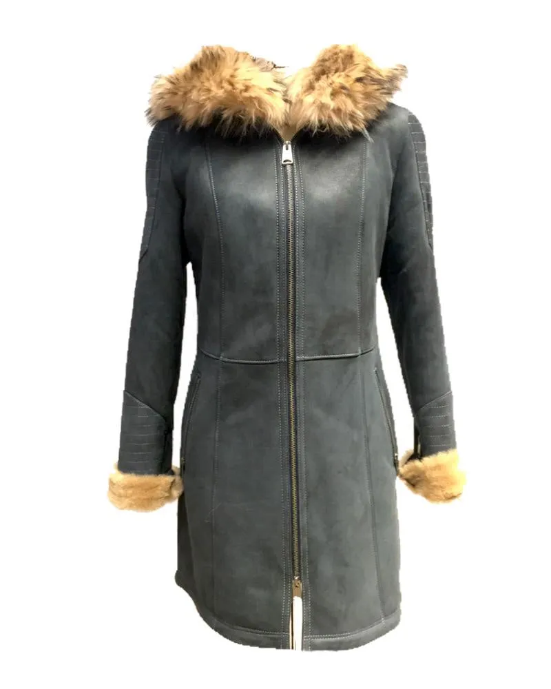 Bergen of Norway Kimberly Shearling Coat ON SALE!