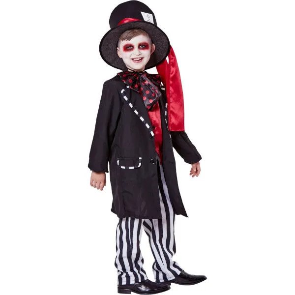 Black Hatter Children's Costume