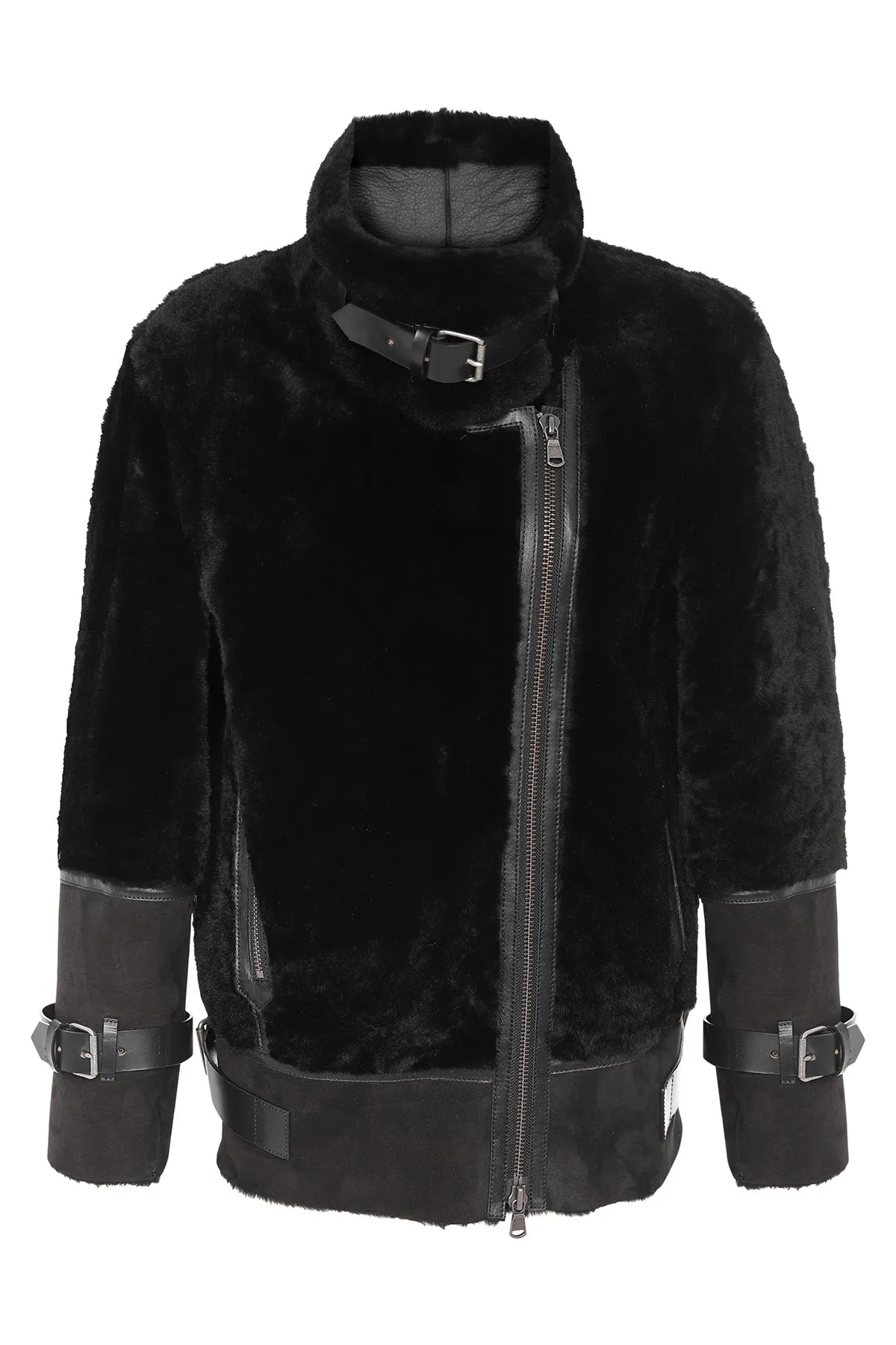 Black Shearling Jacket