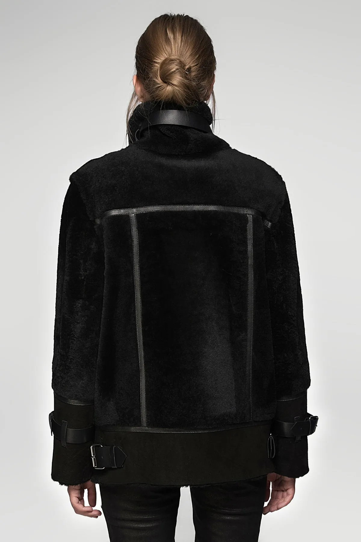 Black Shearling Jacket