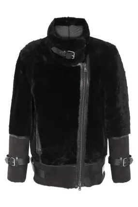 Black Shearling Jacket