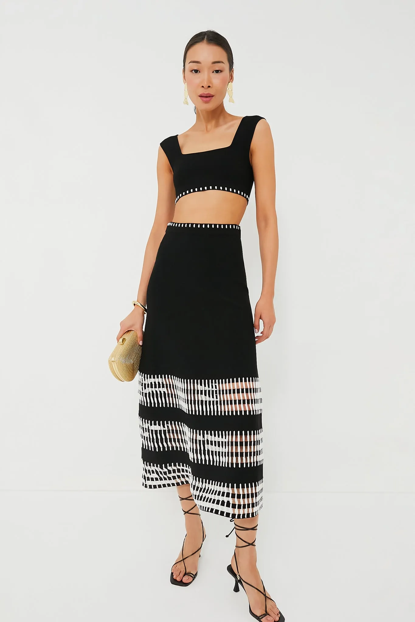 Black Simone Skirt