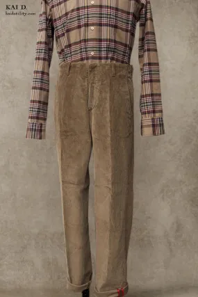 Borough Pants - Tan Corduroy - 36