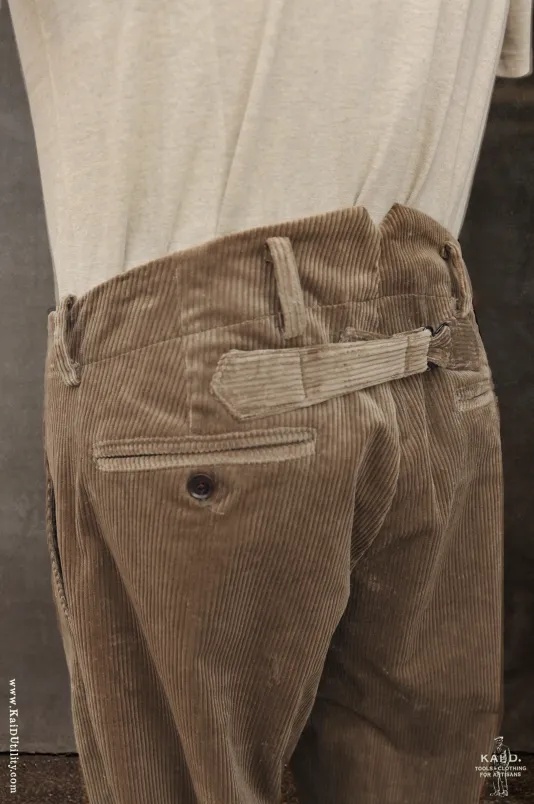 Borough Pants - Tan Corduroy - 36