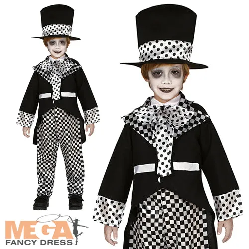 Boys Dark Hatter Dark Wonderland Fairy Tale Halloween Costume