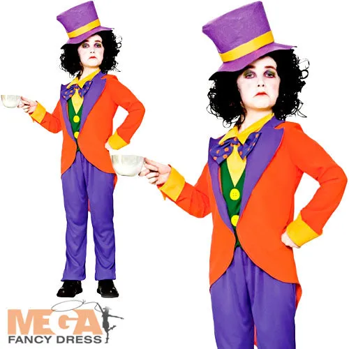 Boys Mad Hatter World Book Day Character Costume