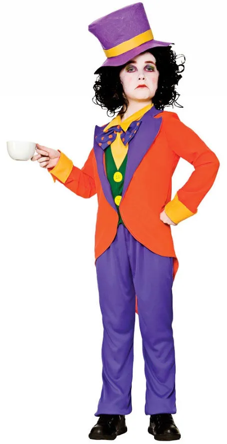 Boys Mad Hatter World Book Day Character Costume