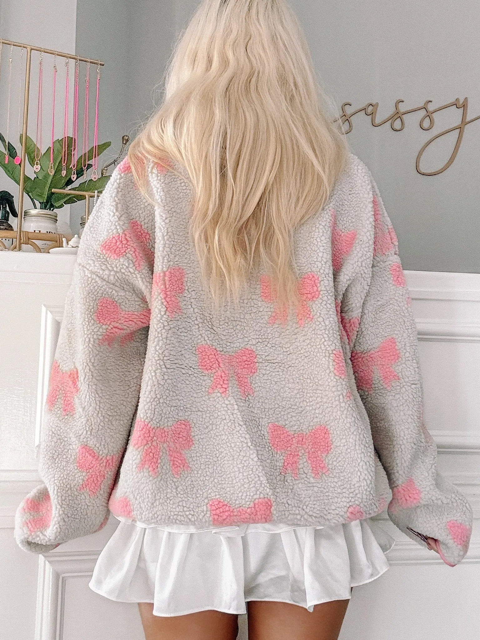 Bundled in Bows Pullover