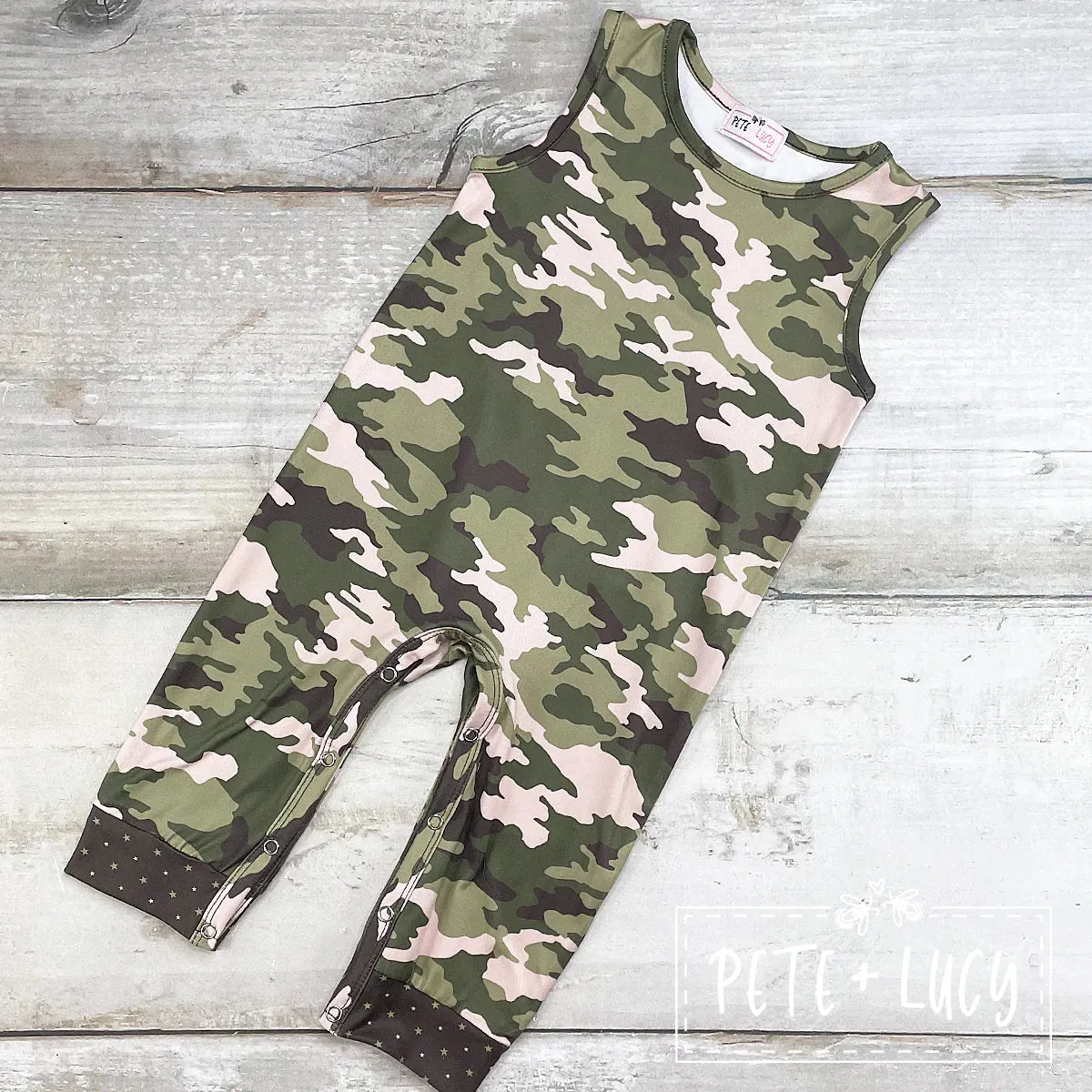 Camo Cuties Romper