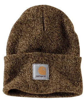 Carhartt A18 Watch Hat (Beanie) - Dark Brown Heather