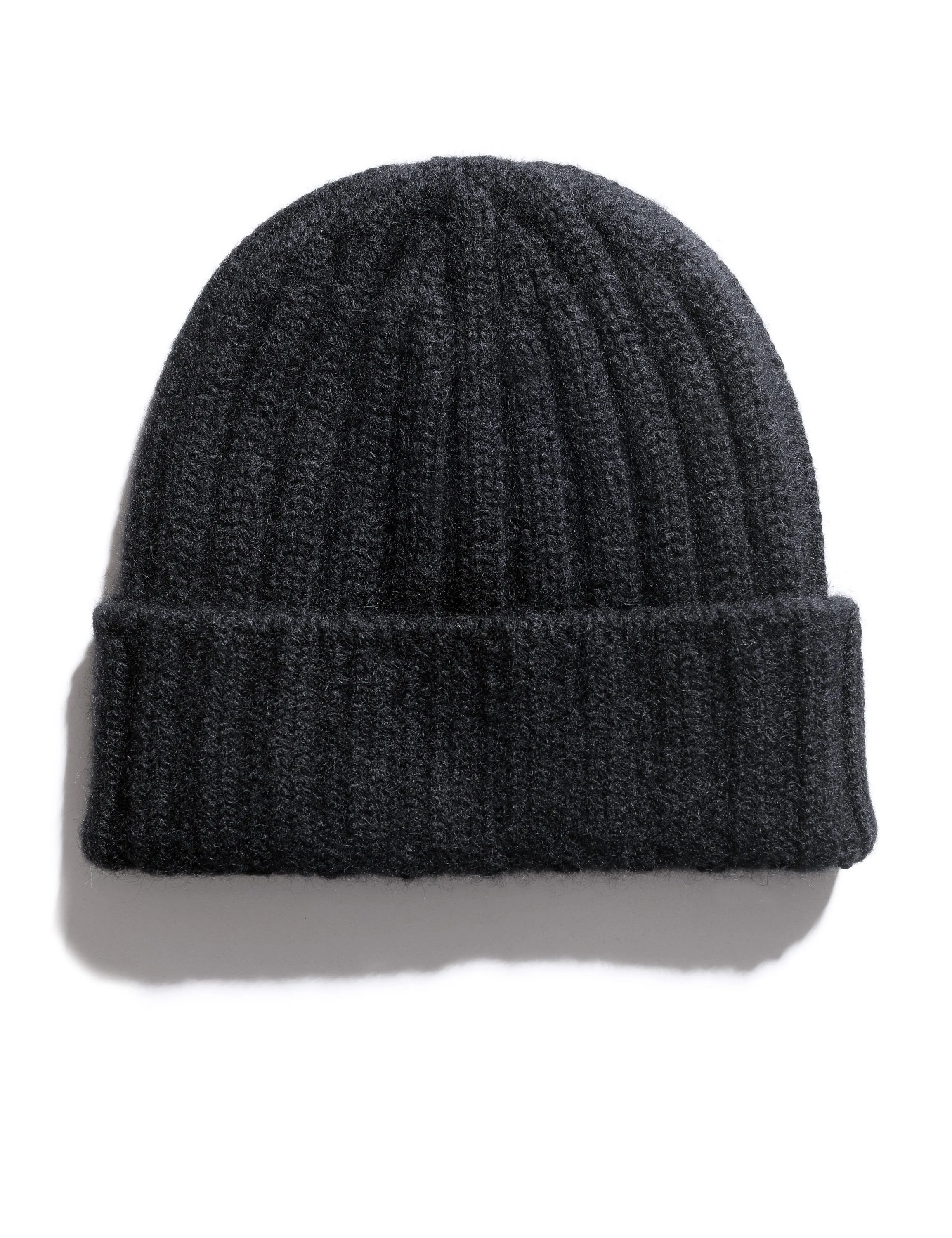 Cashmere Beanie - Black