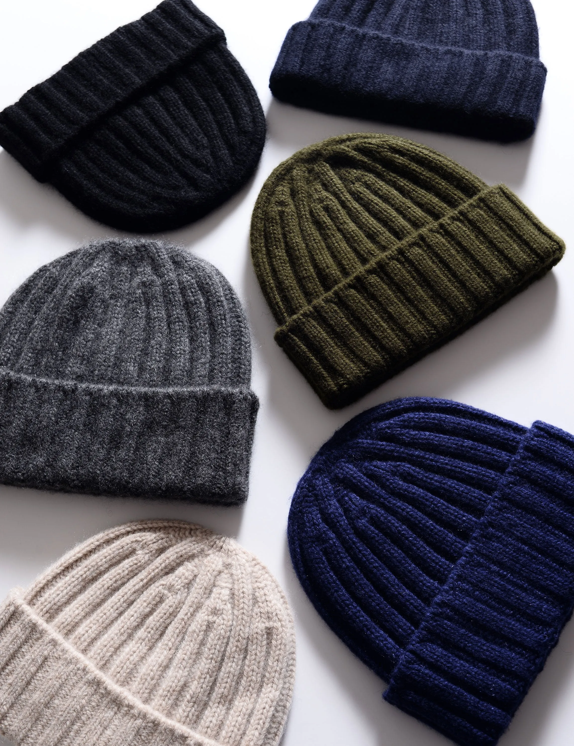 Cashmere Beanie - Black