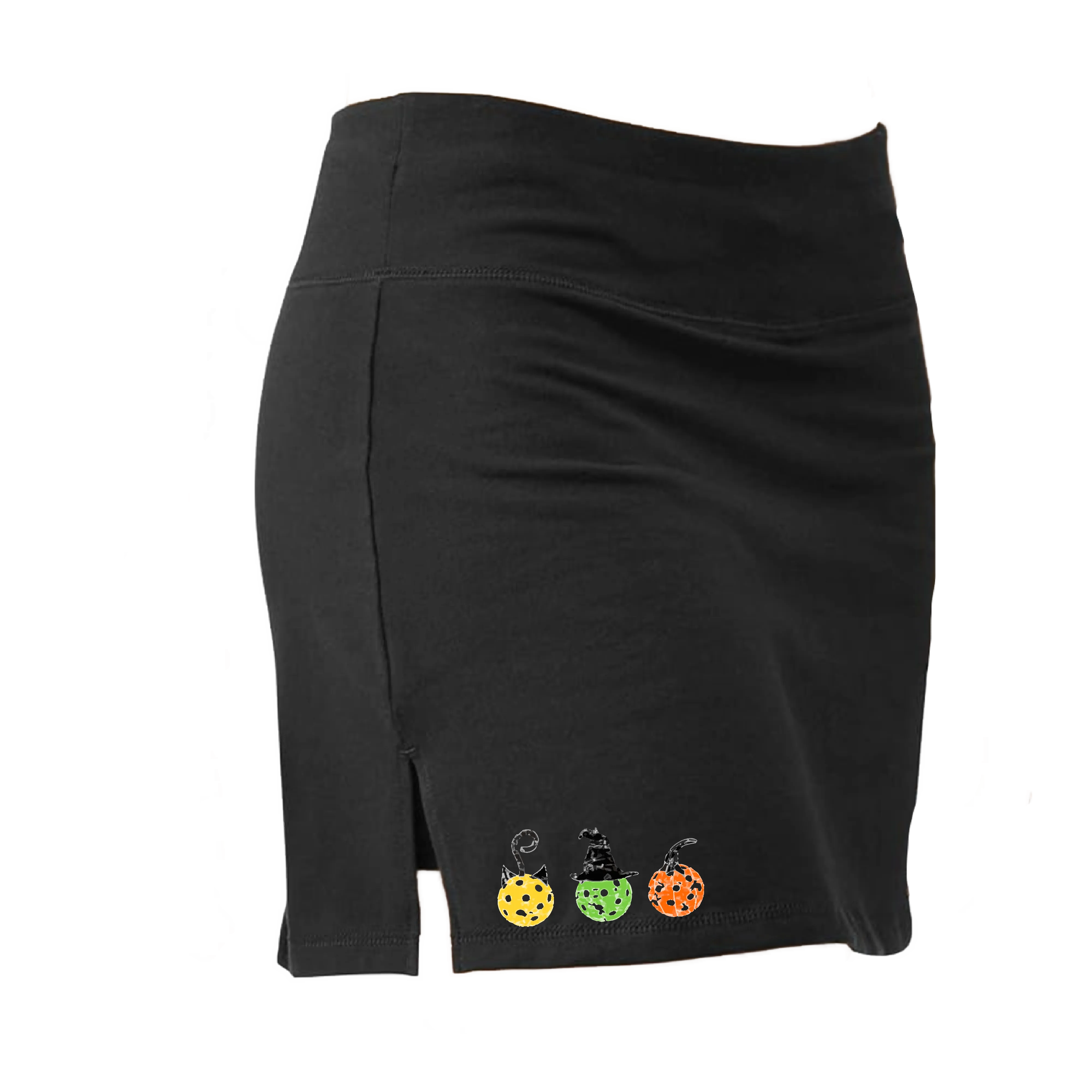 Cat Witch Pumpkin  | Women's Pickleball Skort