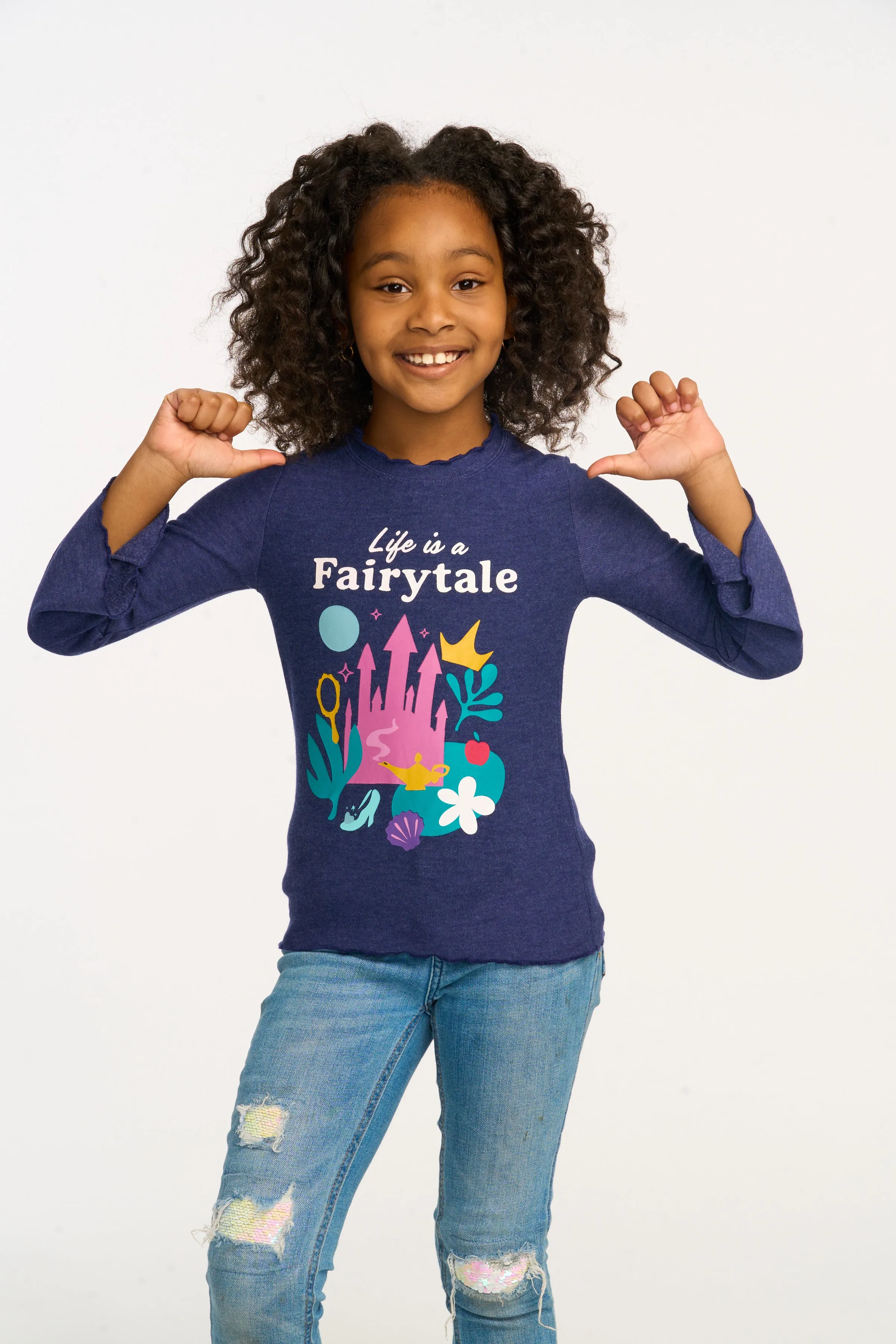 Chaser Disney "Princess Life Is A Fairytale" Long Sleeve