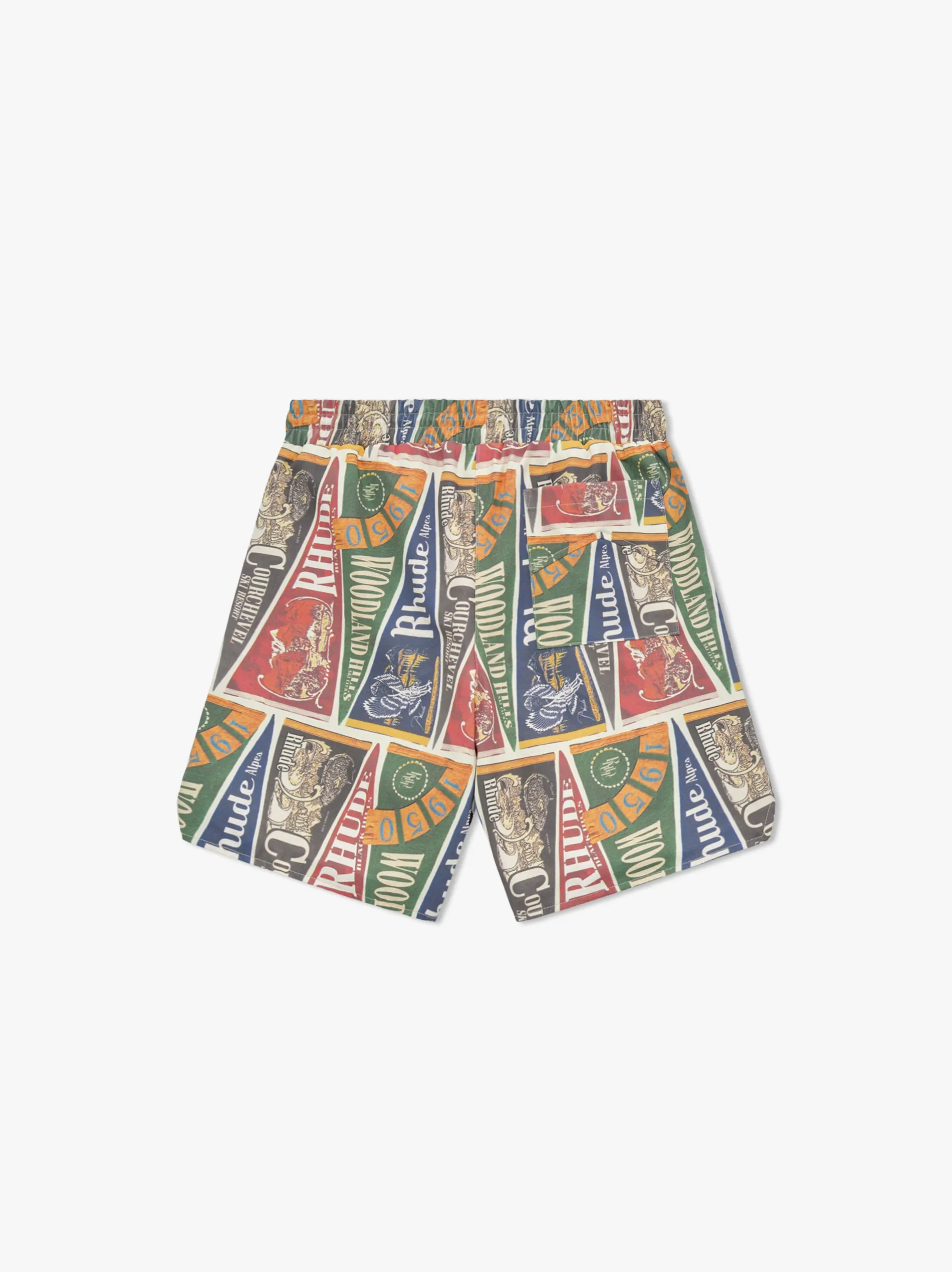 COLLEGIATE FLAG TWILL SHORT