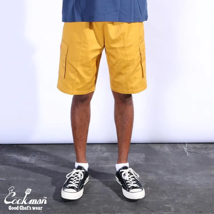 Cookman Chef Short Pants Cargo - Mustard