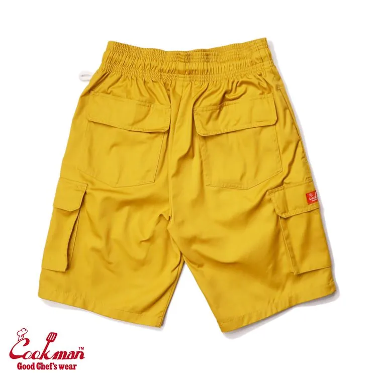 Cookman Chef Short Pants Cargo - Mustard