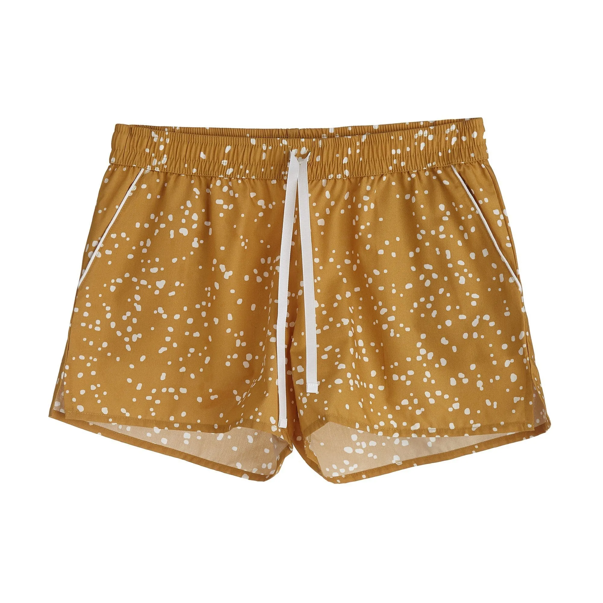 Cova Pyjama Shorts [Mustard/White]