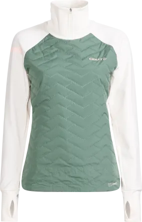 Craft Women&#x27;s Adv Subz Sweater 3 Tofu/Thyme | Buy Craft Women&#x27;s Adv Subz Sweater 3 Tofu/Thyme here | Outnorth