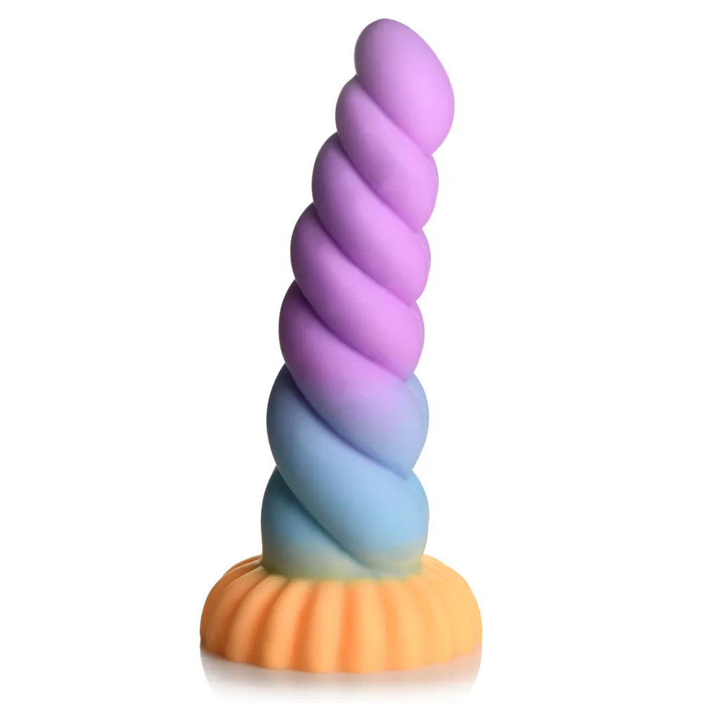 Creature Cocks Mystique Silicone Unicorn Horn Dildo