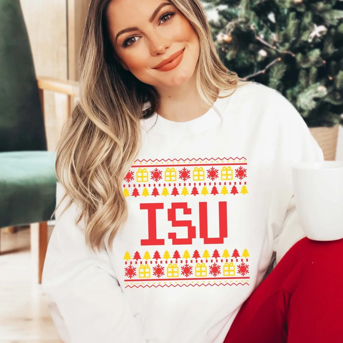 Custom Team Ugly Sweater | Crew Sweatshirts | Wholesale