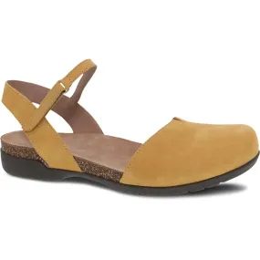 Dansko Rowan - Mustard Milled Nubuck