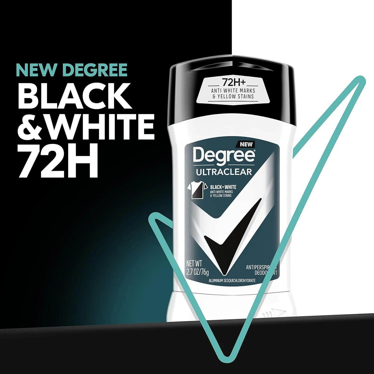 Degree UltraClear Antiperspirant Deodorant Black   White - Men