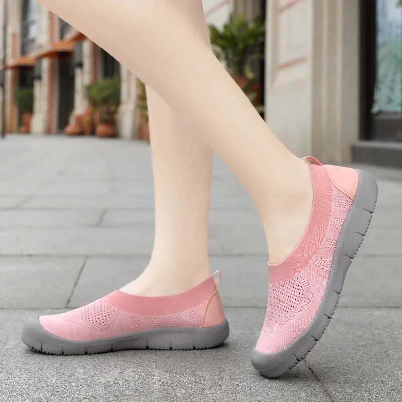 Discover Comfort with Owlkay Women Slip-On Flats: High Quality & Fashionably Breathable Shoes