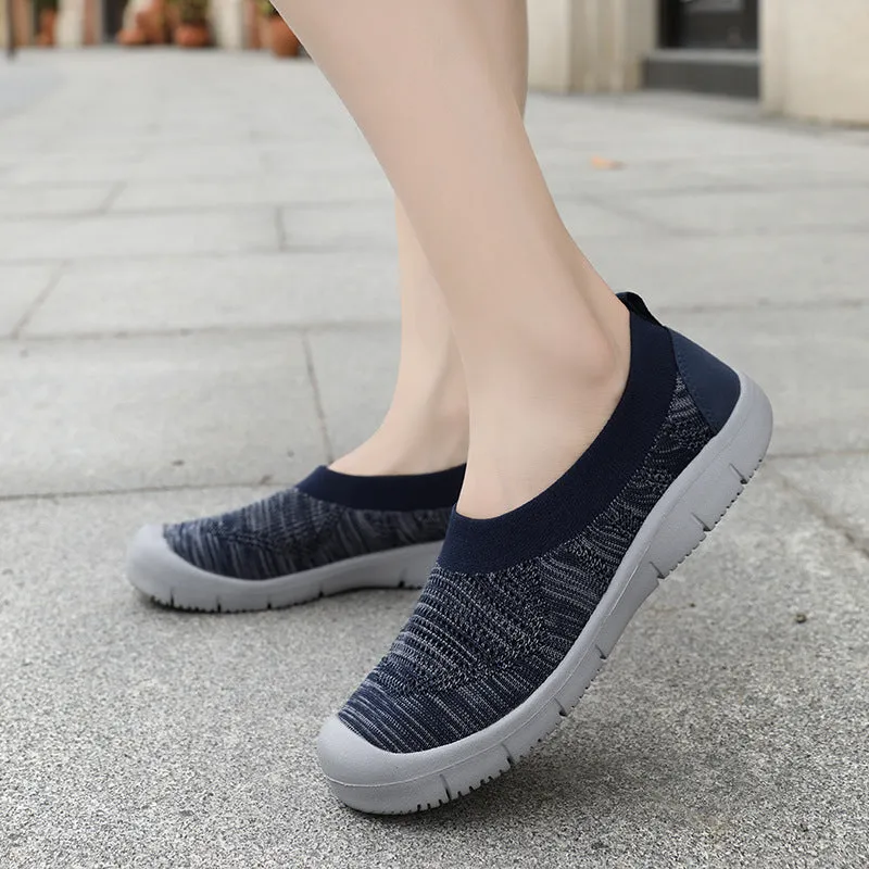 Discover Comfort with Owlkay Women Slip-On Flats: High Quality & Fashionably Breathable Shoes