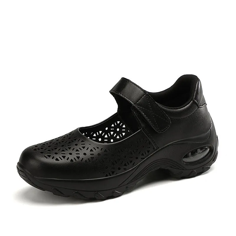 Discover Unbeatable Comfort with Owlkay Hollow Breathable Air Cushion Shoes