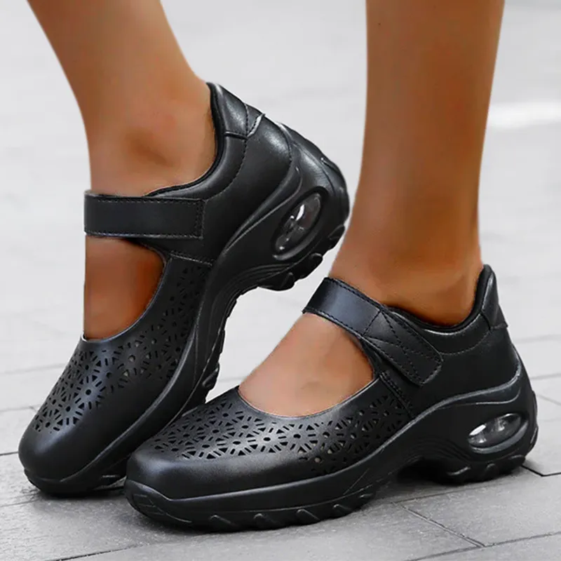 Discover Unbeatable Comfort with Owlkay Hollow Breathable Air Cushion Shoes